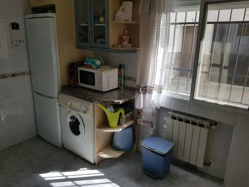 Cocina de Casa o chalet en venta en Barrado con Calefacción, Jardín privado y Trastero