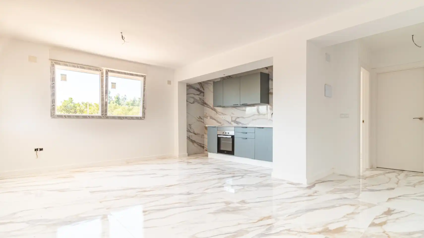 Sala de estar de Apartamento en venta en Dénia