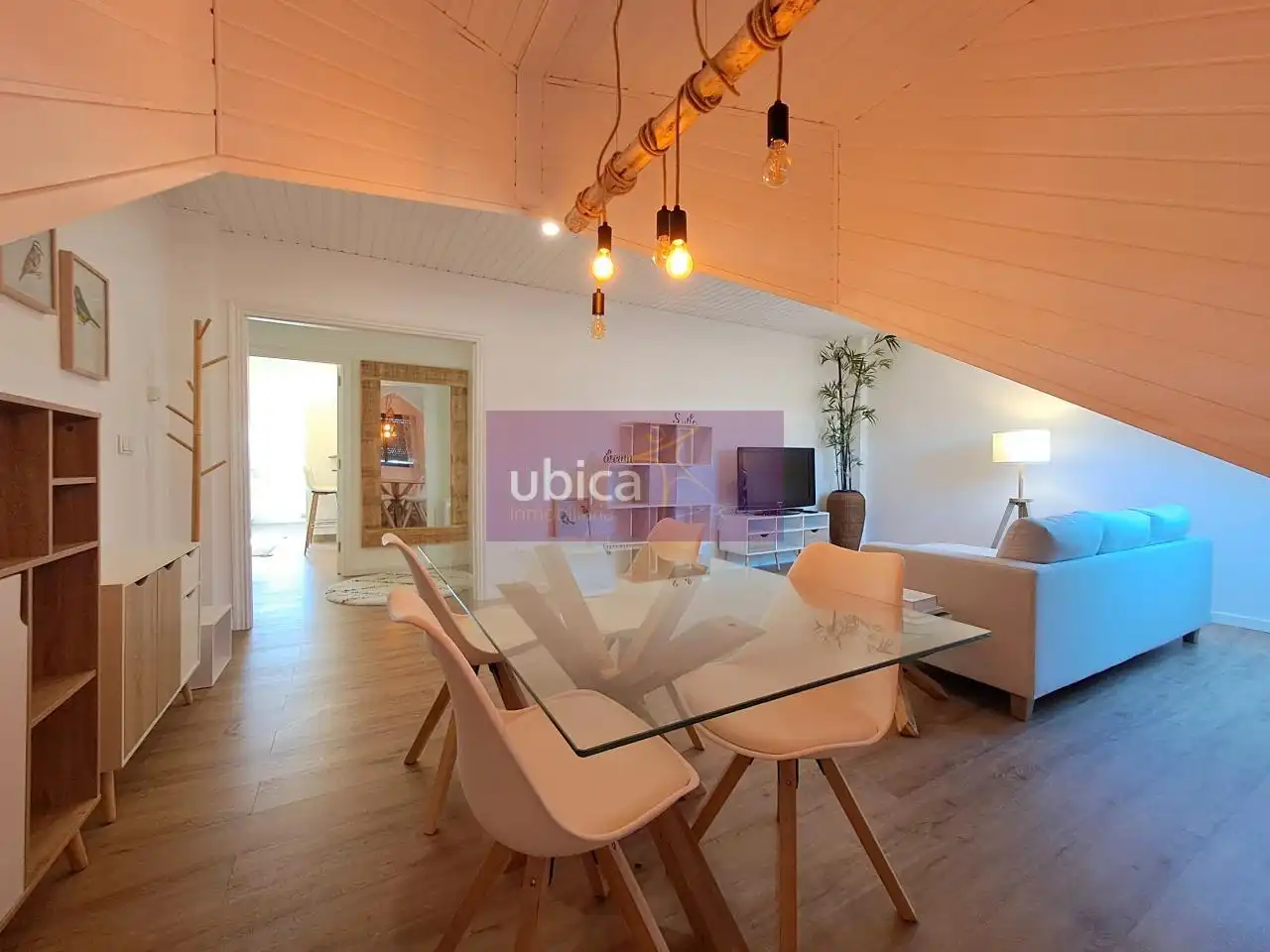 Wohnzimmer von Wohnung zum Verkauf in Tomiño mit Heizung und Möbliert