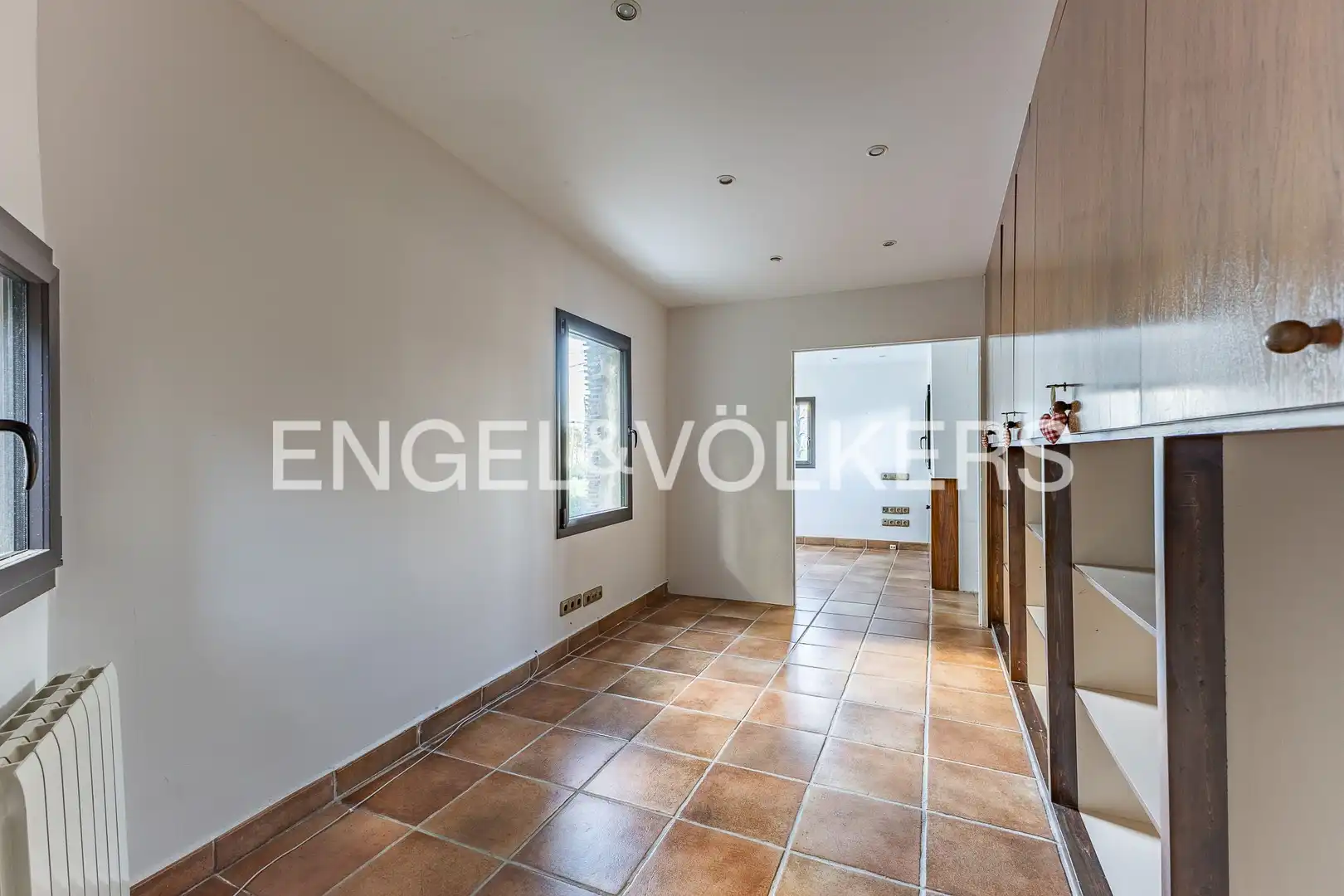 Dining room of Houses for sale in Barcelona  with Heating, Private garden and Parquet flooring