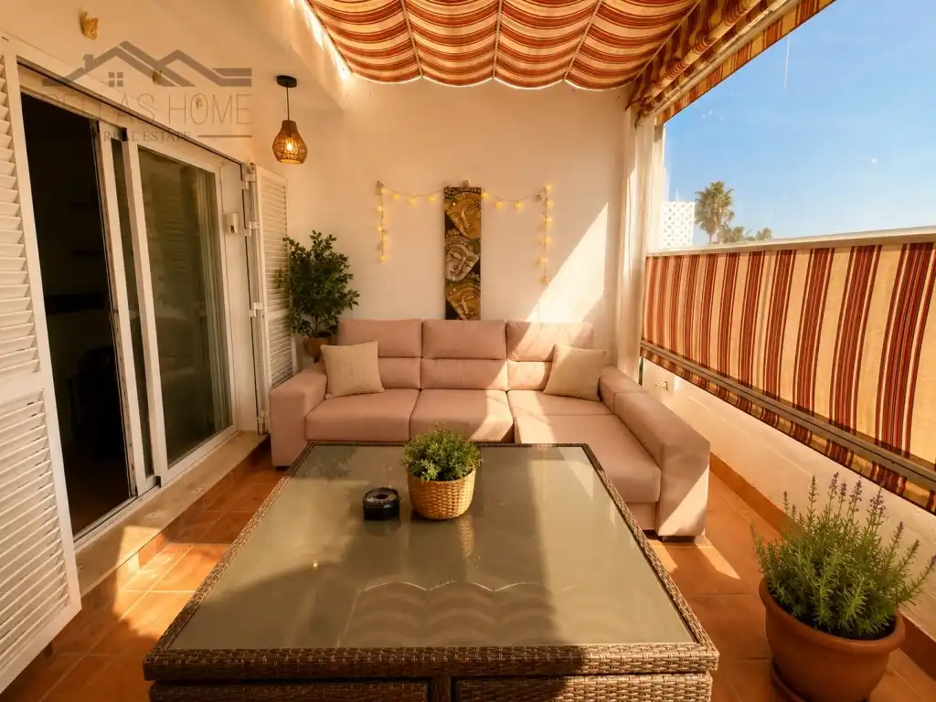 Terrassa de Casa adosada en venda en Manilva amb Aire condicionat, Terrassa i Piscina