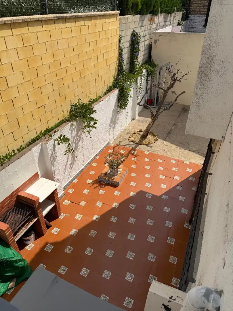 Terrassa de Casa adosada en venda en Mairena del Aljarafe amb Piscina comunitària