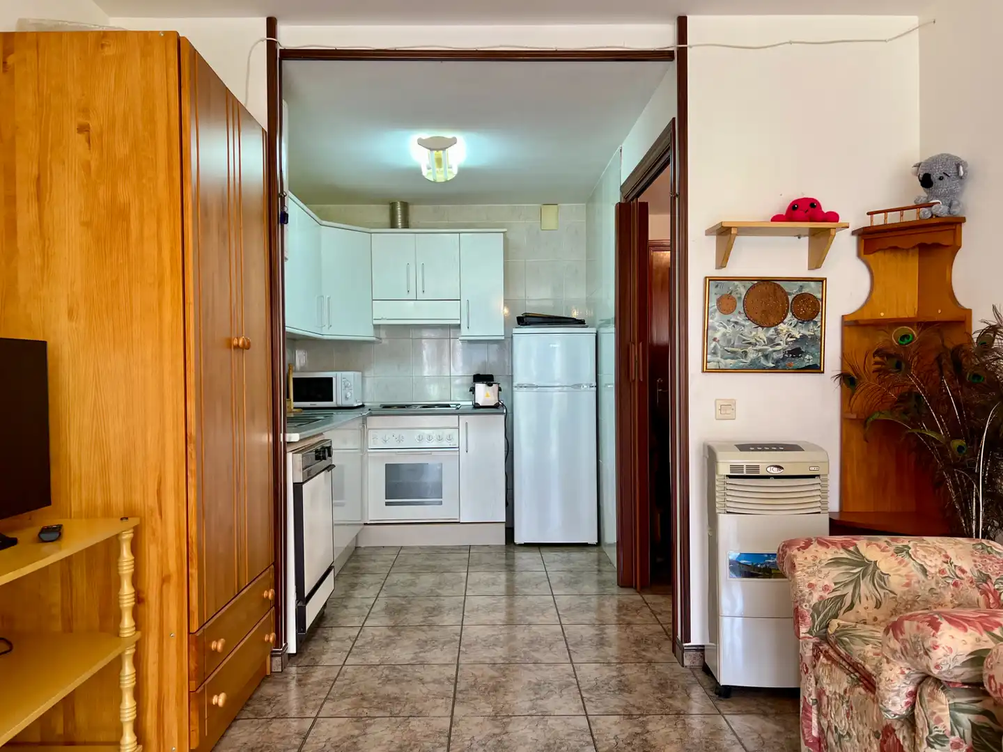 Cocina de Apartamento en venta en Fiscal con Calefacción, Terraza y Trastero