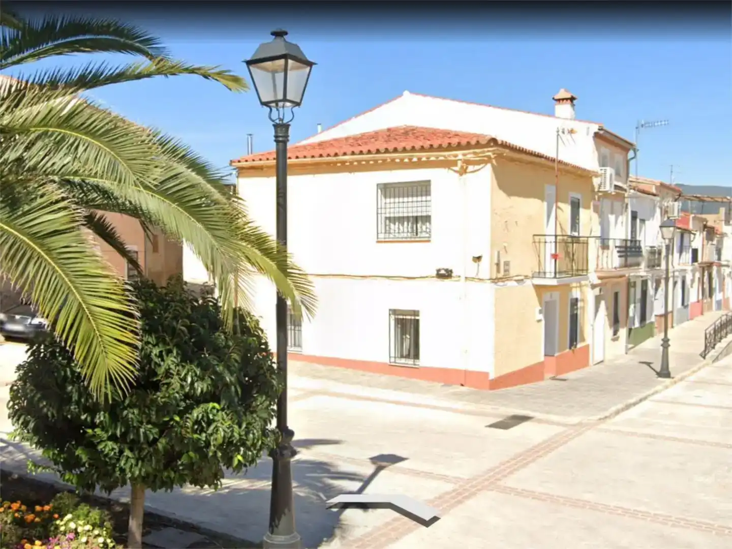Vista exterior de Piso en venta en Logrosán con Trastero, Amueblado y Balcón