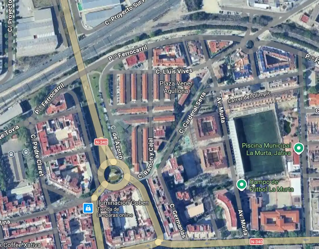 Vista exterior de Piso en venta en Xàtiva