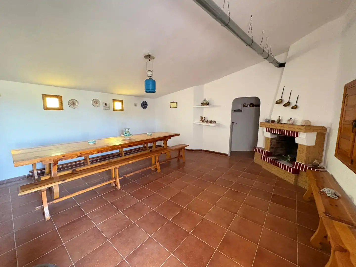 Comedor de Finca rústica en venta en Fombellida con Calefacción, Terraza y Trastero