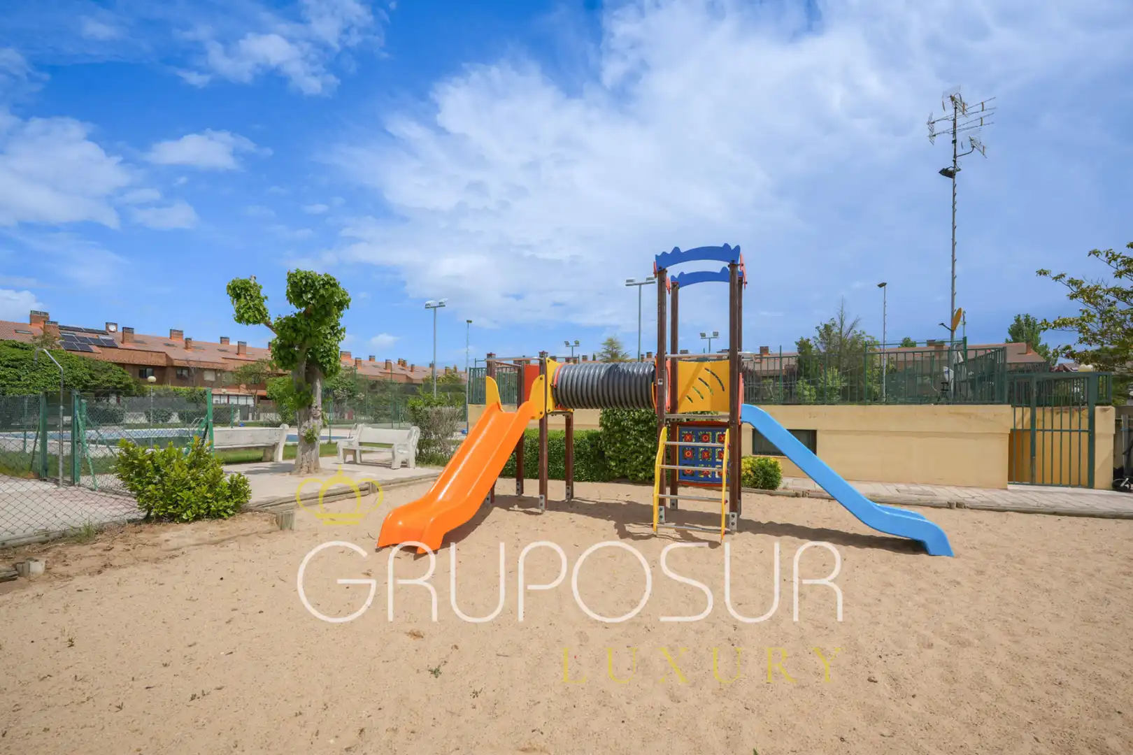 Garden of Detached homes for sale in Simancas  with Heating, Private garden and Parquet flooring