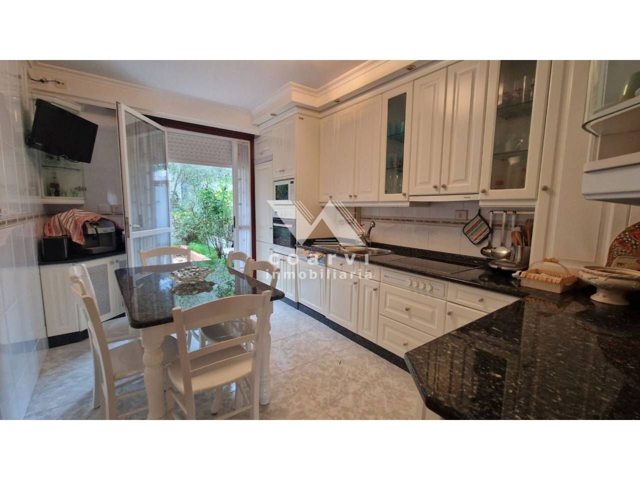 Kitchen of Single-family semi-detached for sale in Barbadás  with Heating, Private garden and Parquet flooring