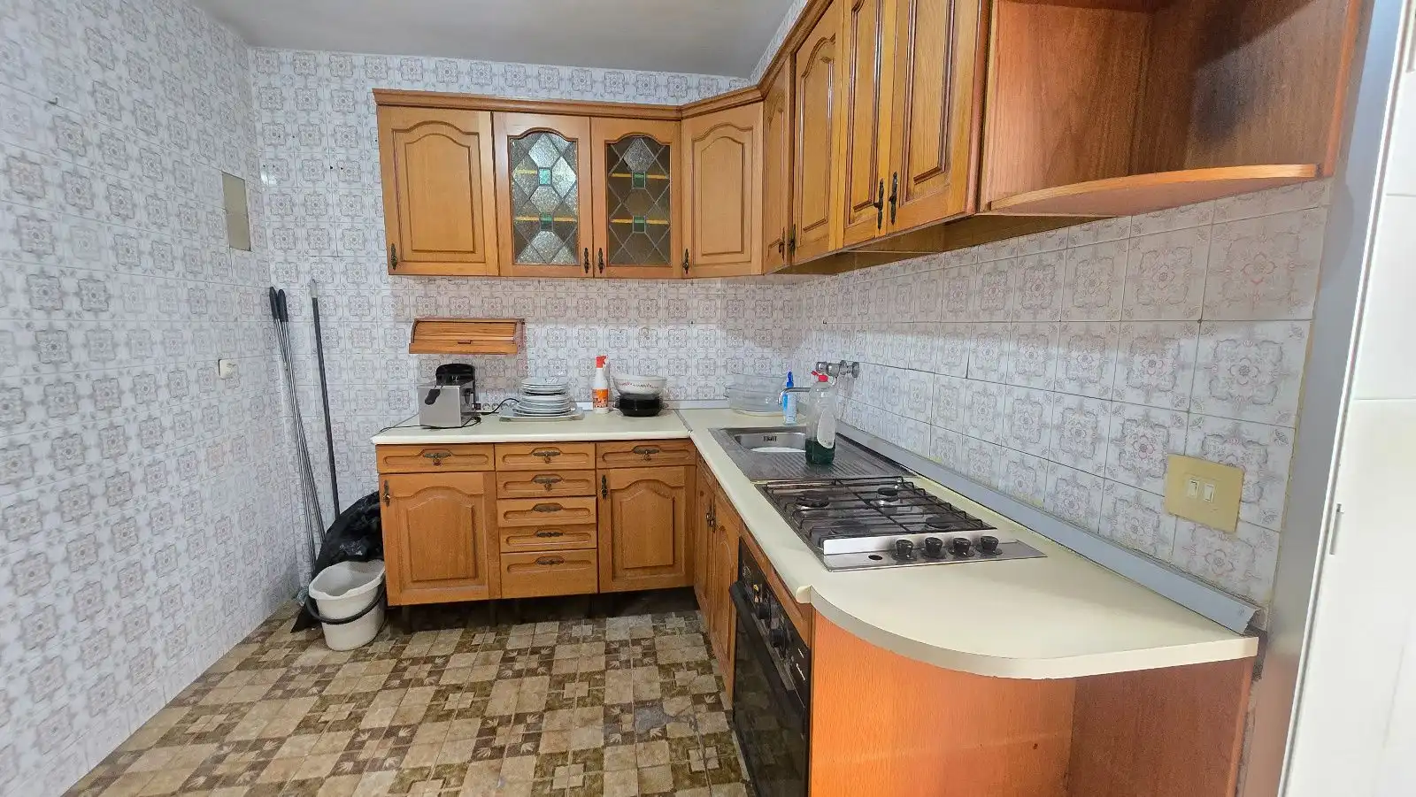 Cocina de Piso en venta en Málaga con Terraza