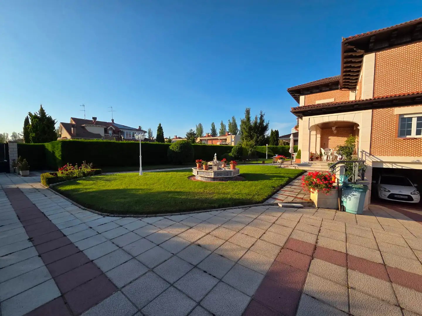 Garden of Houses for sale in Castrillo del Val  with Heating, Private garden and Parquet flooring