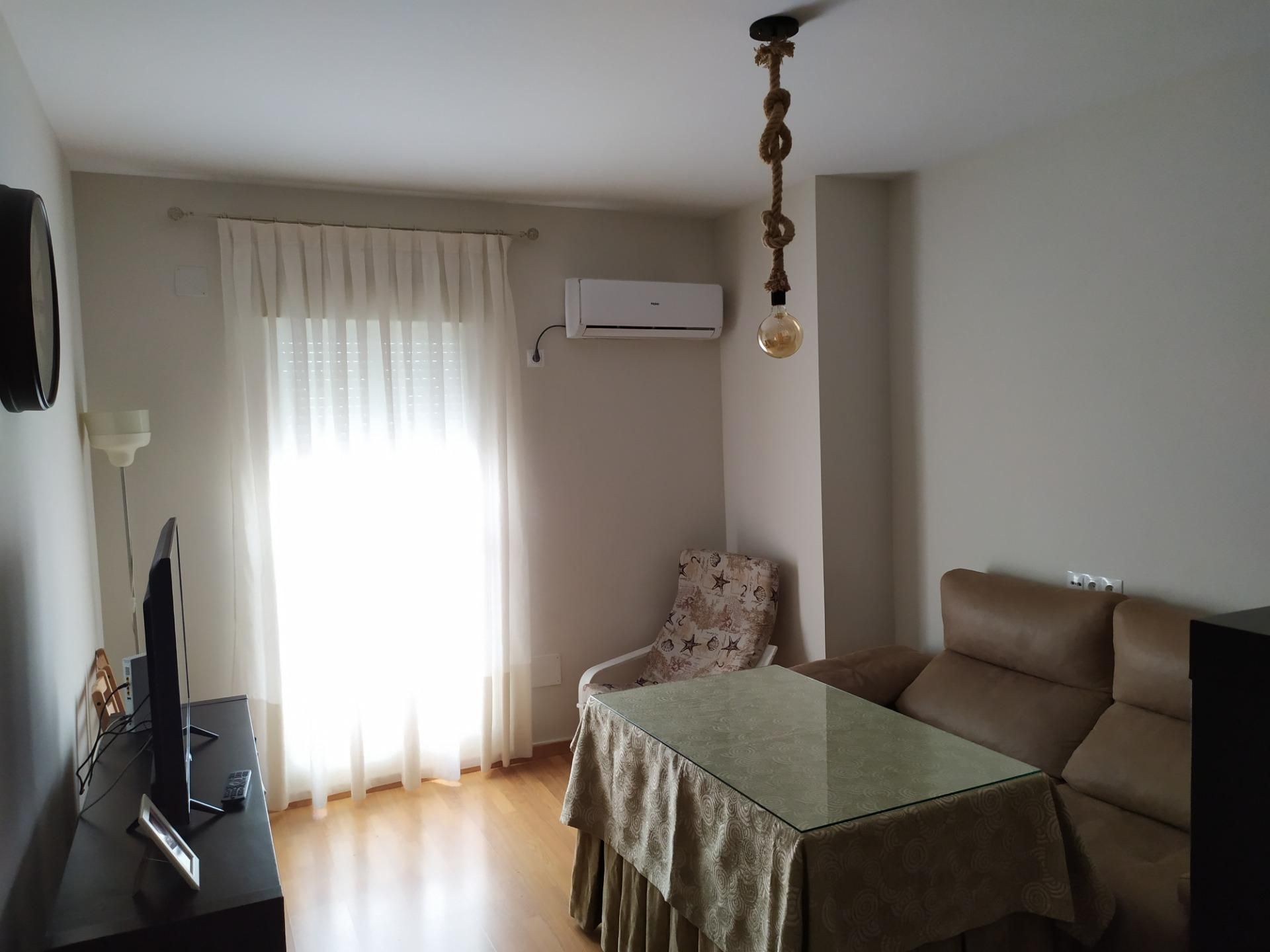 Bedroom of Flat for sale in  Sevilla Capital  with Air Conditioner and Balcony