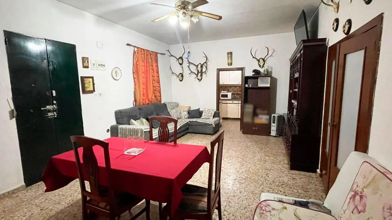 Sala d'estar de Casa o xalet en venda en Villaharta amb Piscina