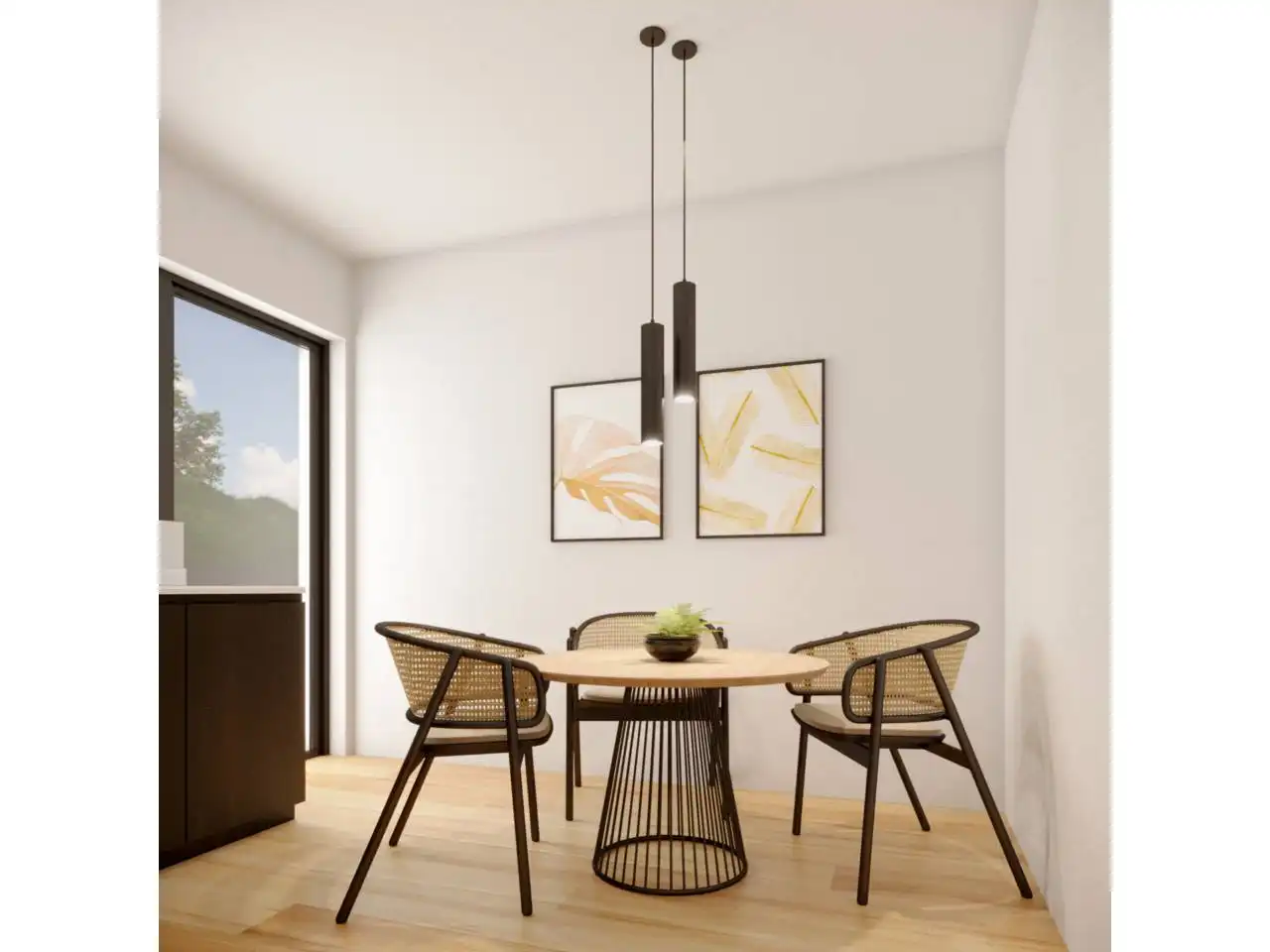 Comedor de Casa o chalet en venta en Terrassa con Aire acondicionado, Calefacción y Jardín privado