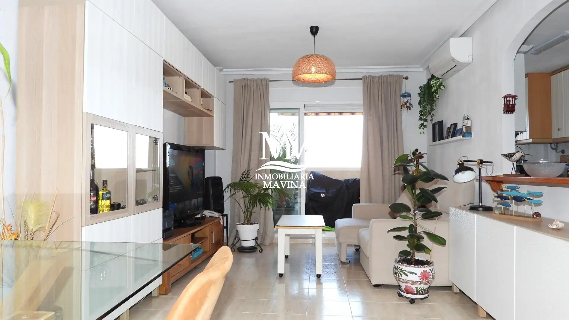 Sala d'estar de Pis en venda en La Manga del Mar Menor amb Aire condicionat, Calefacció i Terrassa