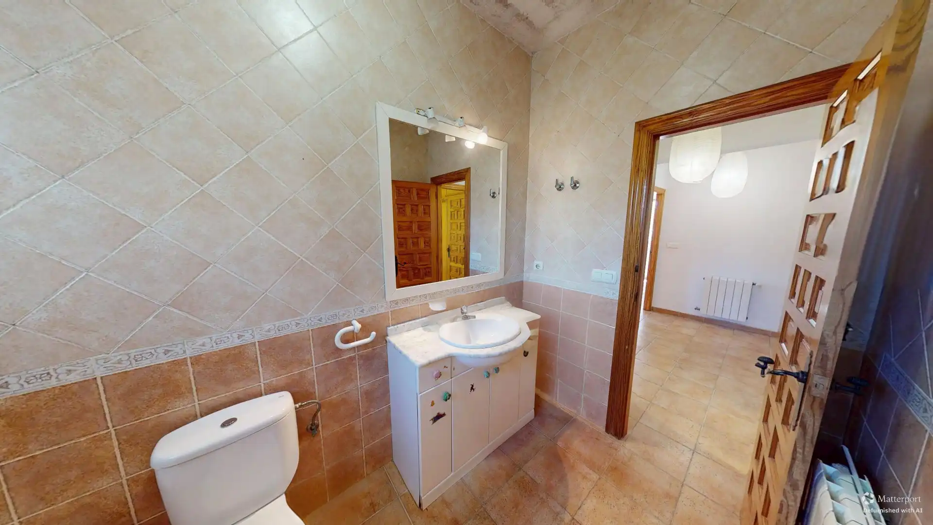 Bany de Casa o xalet en venda en Mutxamel amb Jardí privat, Terrassa i Traster