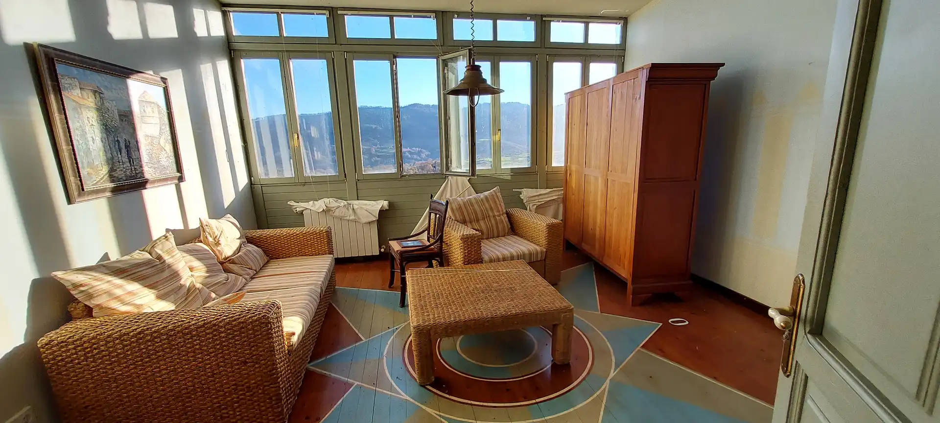 Living room of Country homes for sale in Piloña  with Private garden, Terrace and Furnished