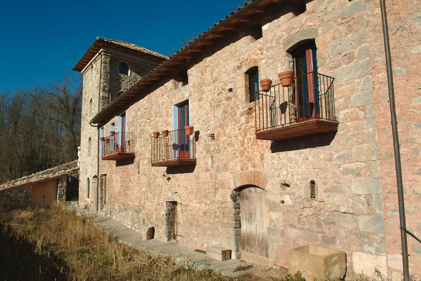 Vista exterior de Finca rústica en venta en Camprodon con Calefacción, Jardín privado y Terraza