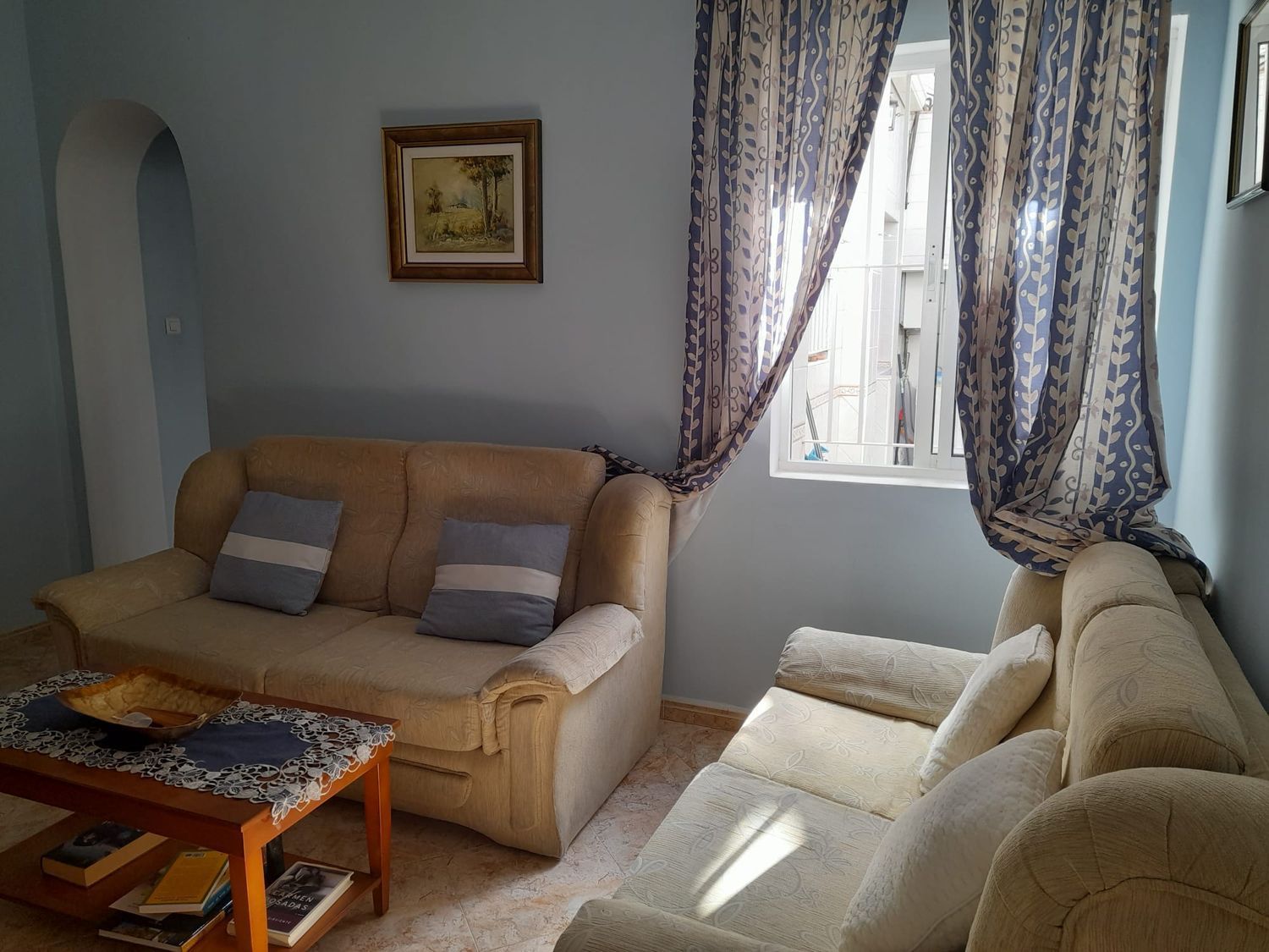 Sala de estar de Casa o chalet en venta en Málaga Capital con Aire acondicionado, Terraza y Trastero