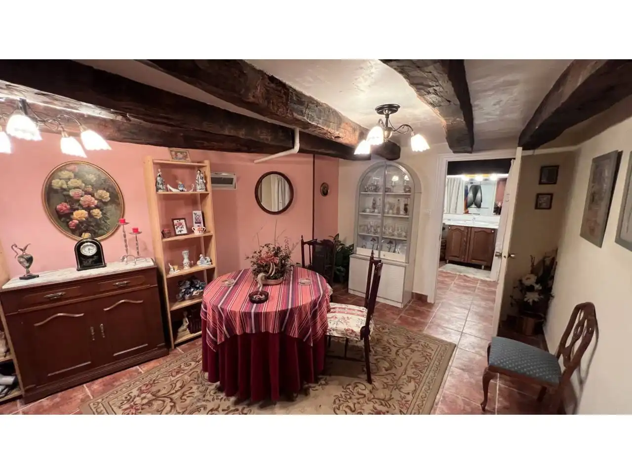 Dining room of Detached homes for sale in Merindad de Sotoscueva  with Private garden, Terrace and Furnished