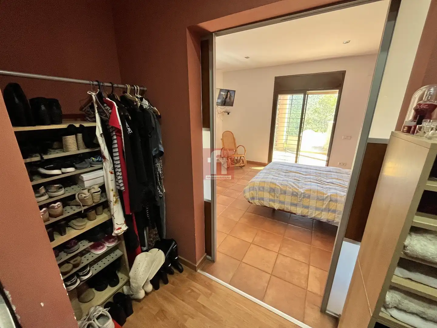 Schlafzimmer von Haus oder Chalet zum Verkauf in Olivella mit Terrasse, Abstellraum und Schwimmbad