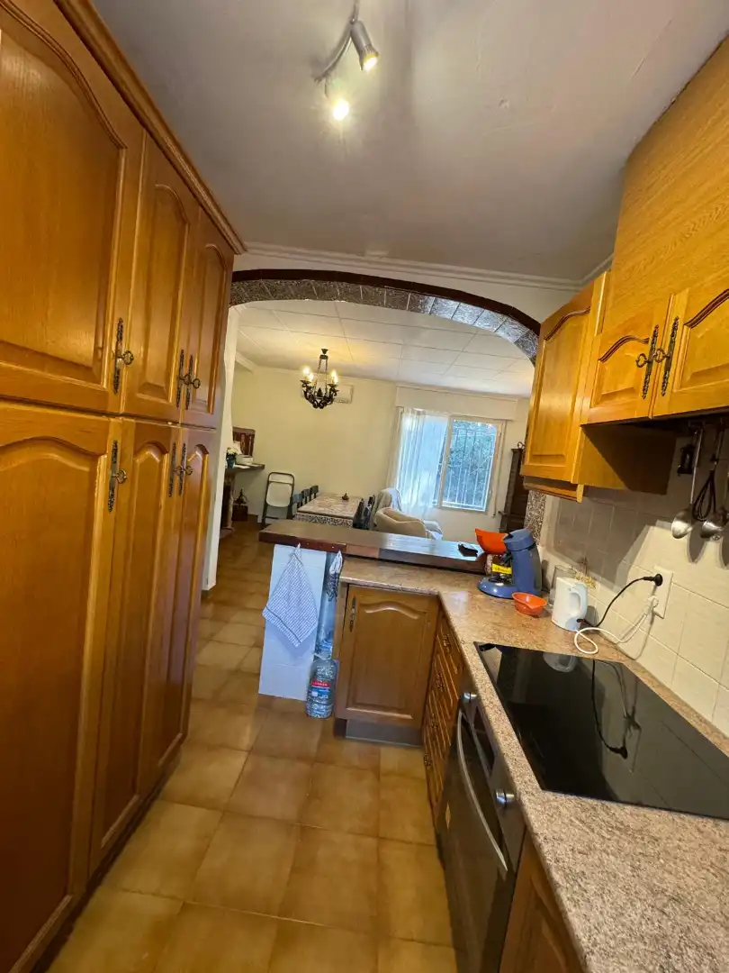 Cocina de Casa o chalet en venta en Vilallonga / Villalonga con Aire acondicionado, Jardín privado y Terraza