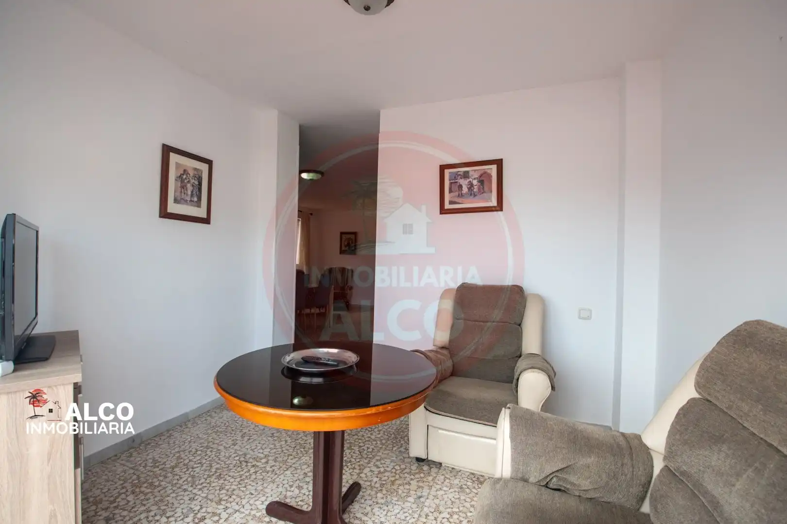 Sala de estar de Piso en venta en Torrox con Terraza y Balcón