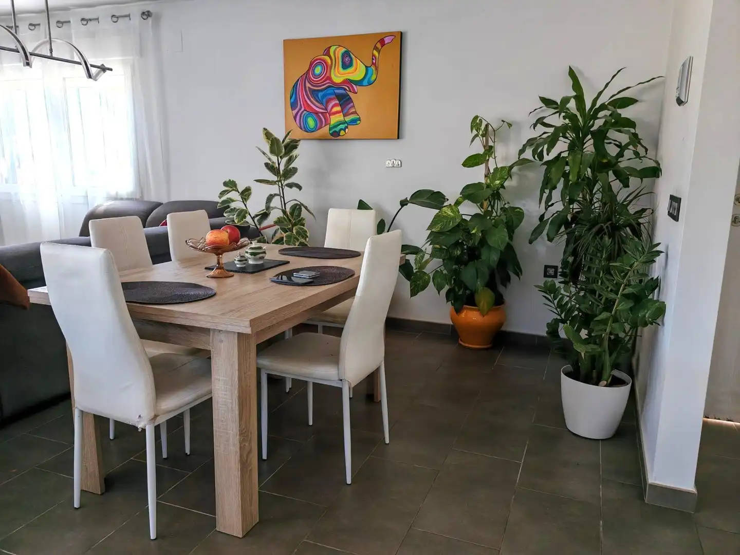 Menjador de Casa o xalet en venda en Calpe / Calp amb Aire condicionat, Calefacció i Jardí privat