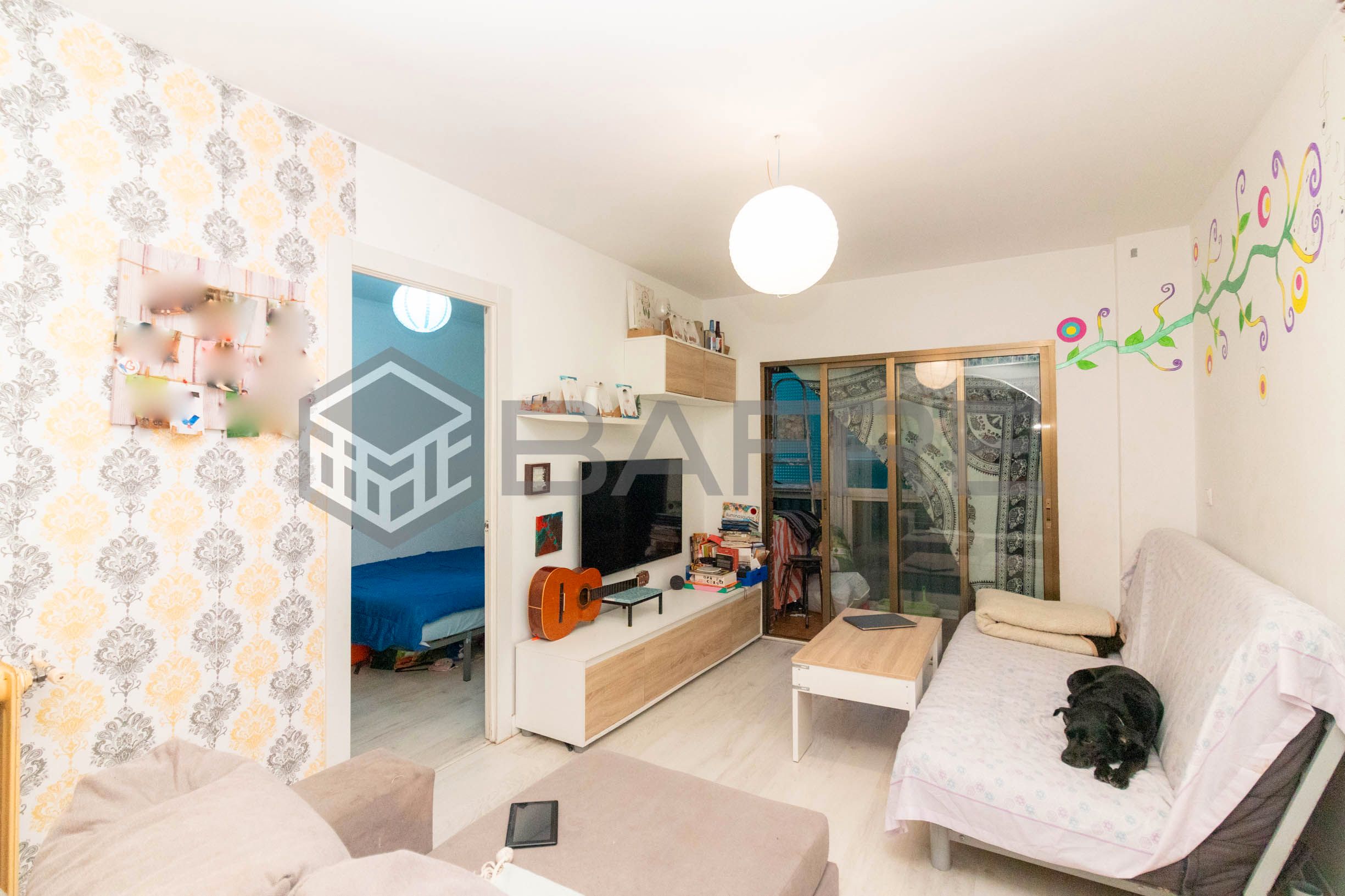 Sala de estar de Piso en venta en  Madrid Capital con Aire acondicionado, Calefacción y Balcón