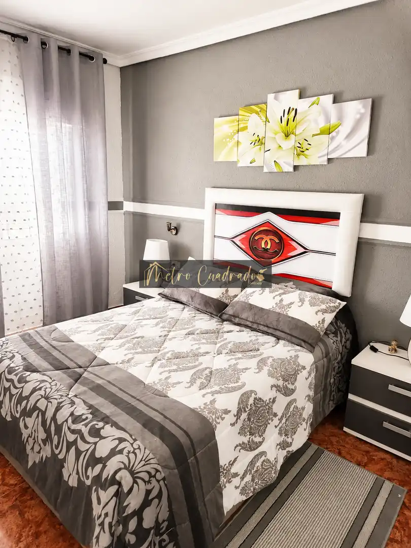 Bedroom of Flat for sale in Almendralejo  with Air Conditioner and Storage room