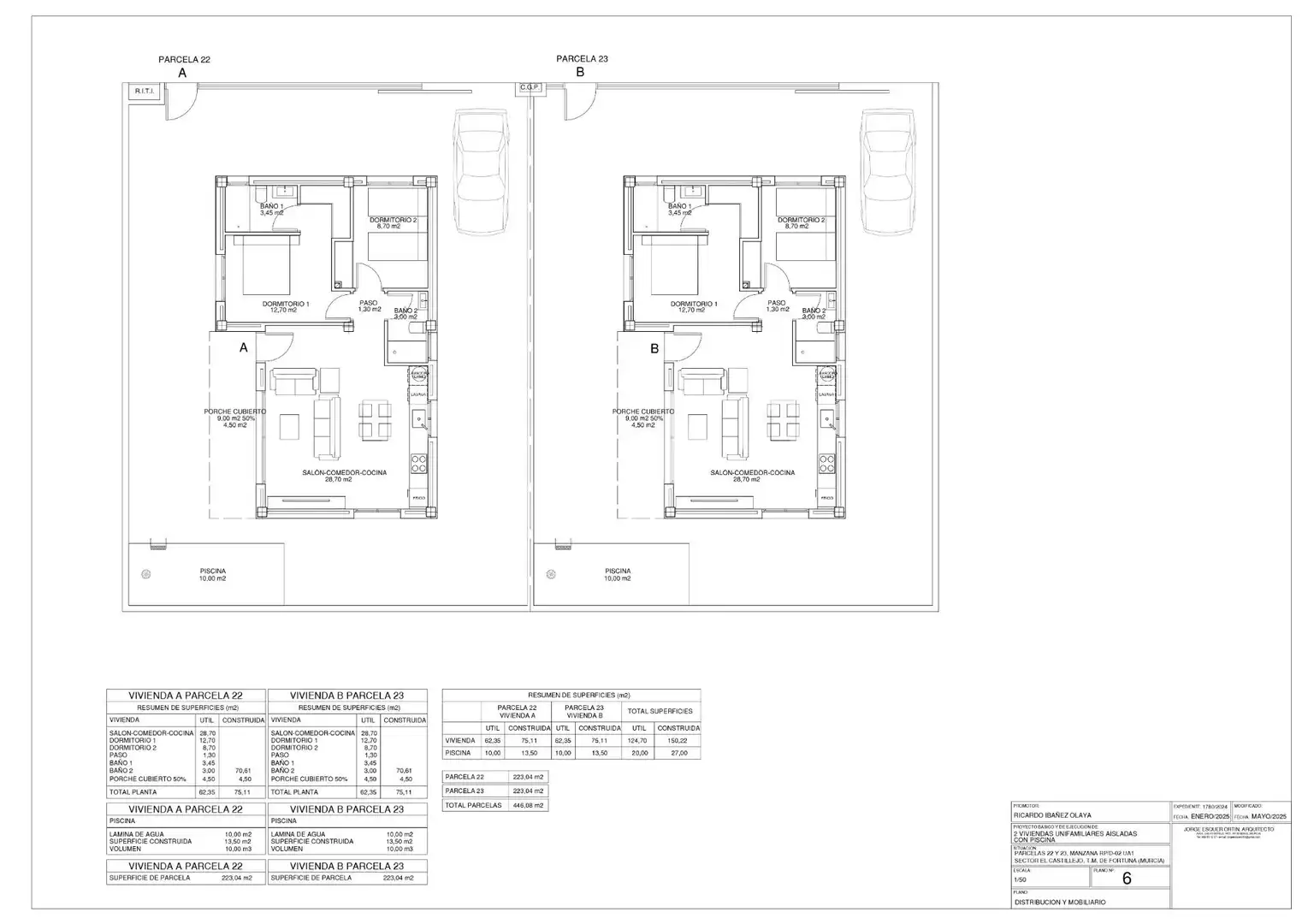 Chalet con piscina en venta en Calle Camino de Cieza 11, imagen 44