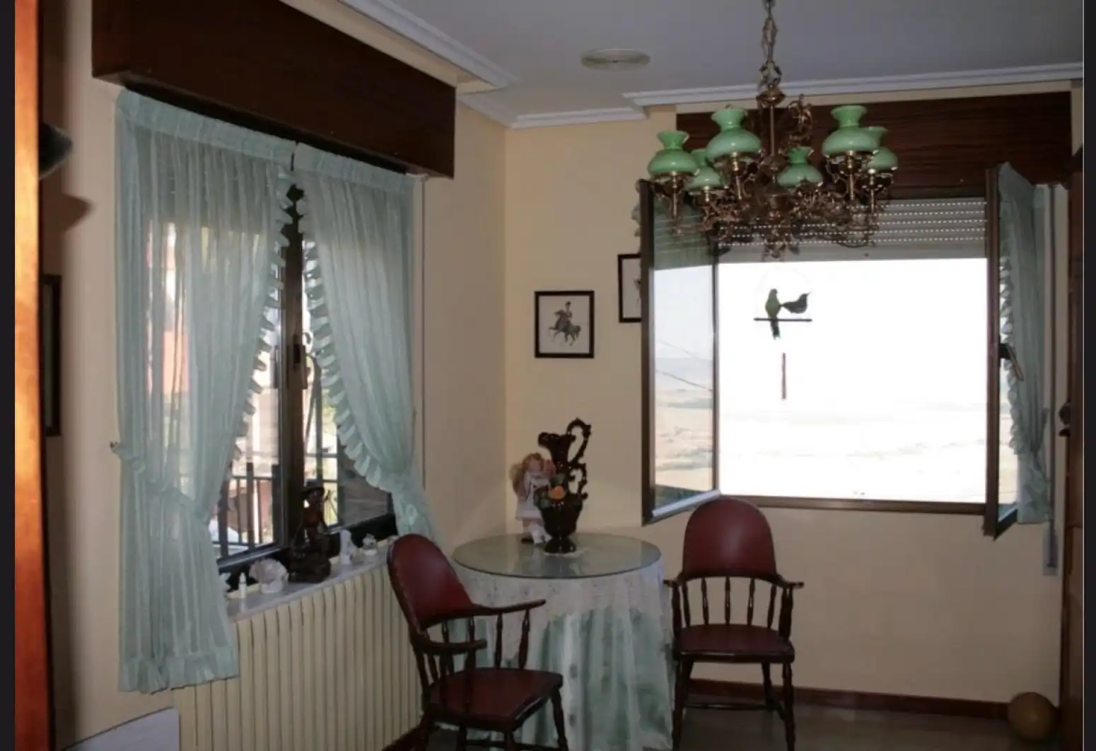 Dining room of Houses for sale in Ausejo  with Heating, Terrace and Furnished