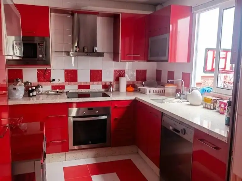 Cuina de Casa o xalet en venda en Palma del Río amb Aire condicionat, Terrassa i Balcó