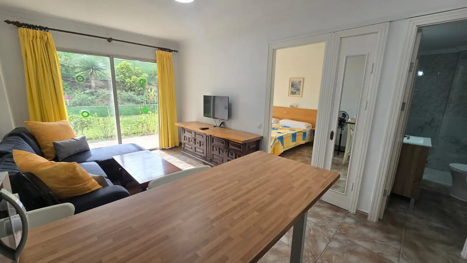 Sala d'estar de Apartament de lloguer en Playa del Inglés
