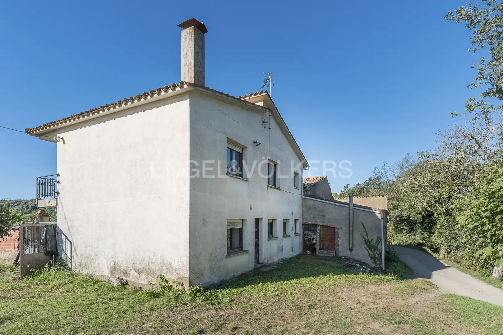 Außenansicht von Country house zum Verkauf in Sant Pere de Vilamajor mit Heizung, Privatgarten und Terrasse