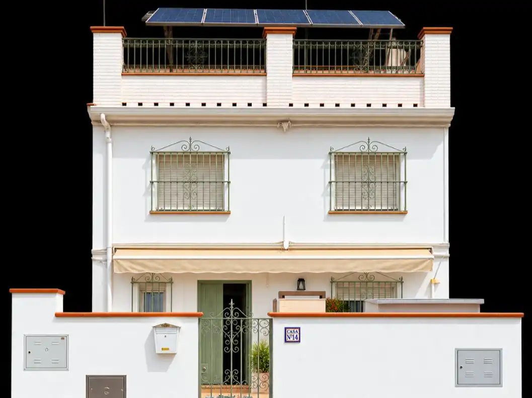 Vista exterior de Casa o xalet en venda en Marchena, Sevilla