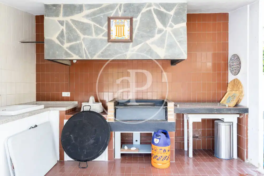 Cuina de Casa o xalet de lloguer en Madrid amb Aire condicionat, Calefacció i Jardí privat