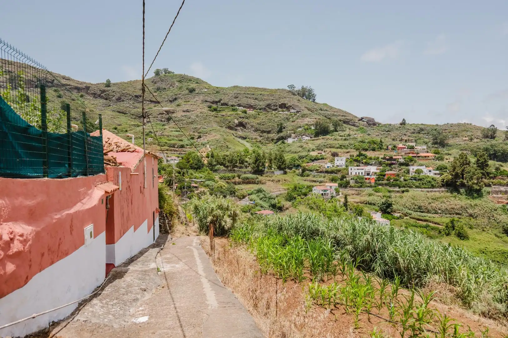 Vista exterior de Casa o chalet en venta en Teror con Jardín privado y Terraza