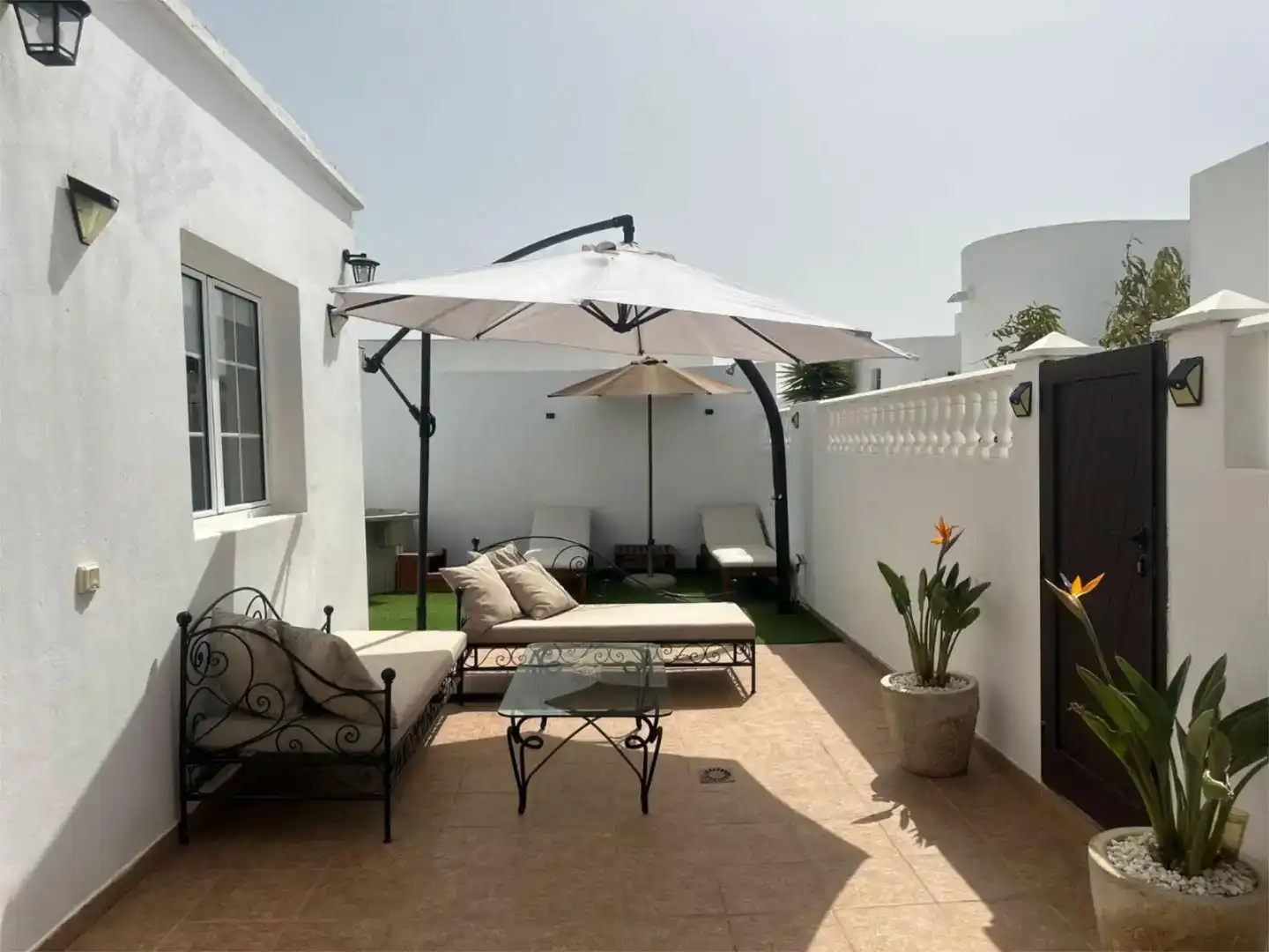 Terrassa de Casa o xalet en venda en Arrecife amb Aire condicionat i Piscina