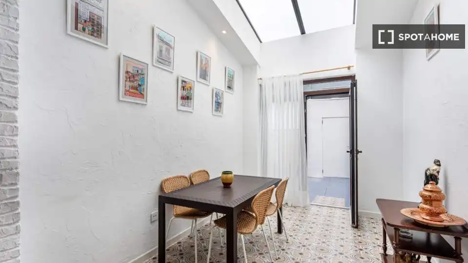 Comedor de Piso de alquiler en Valencia con Aire acondicionado, Calefacción y Amueblado