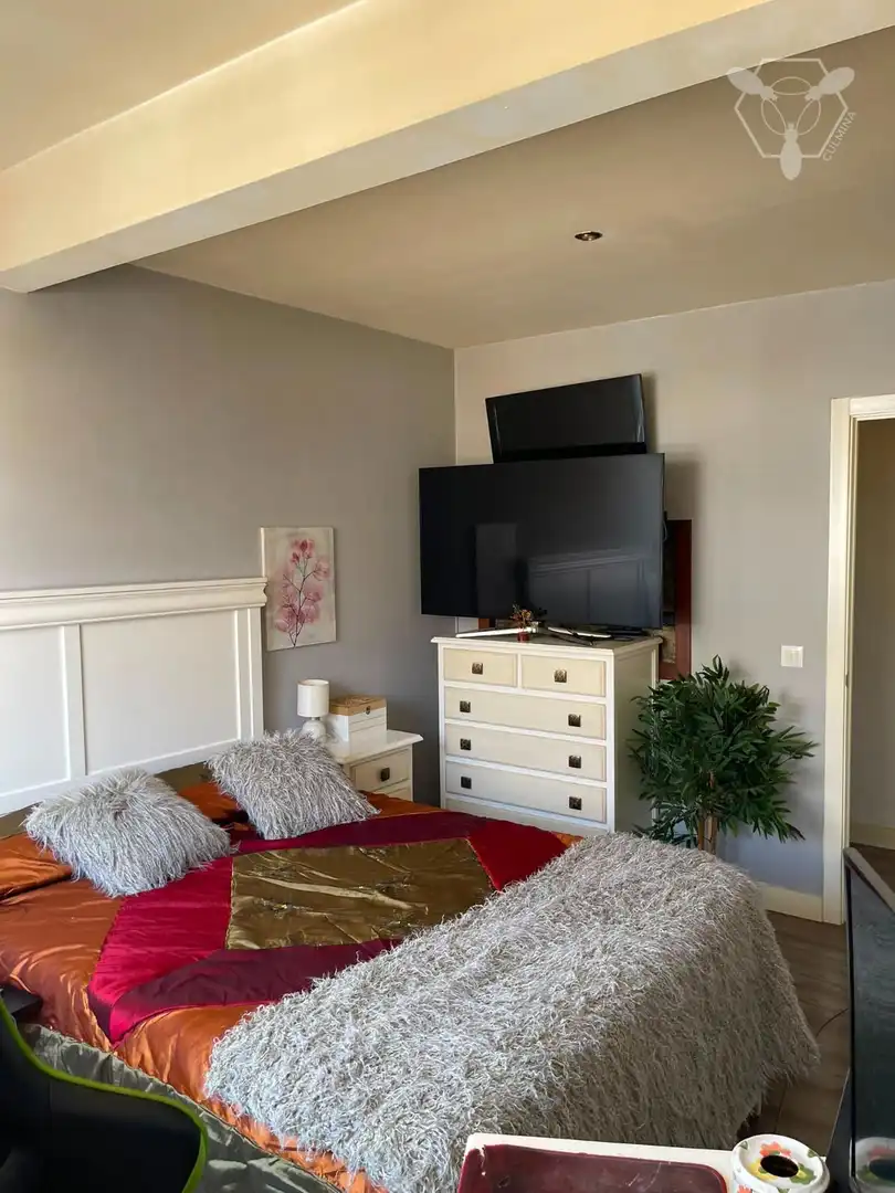 Bedroom of Flat for sale in Huelva  with Air Conditioner and Furnished