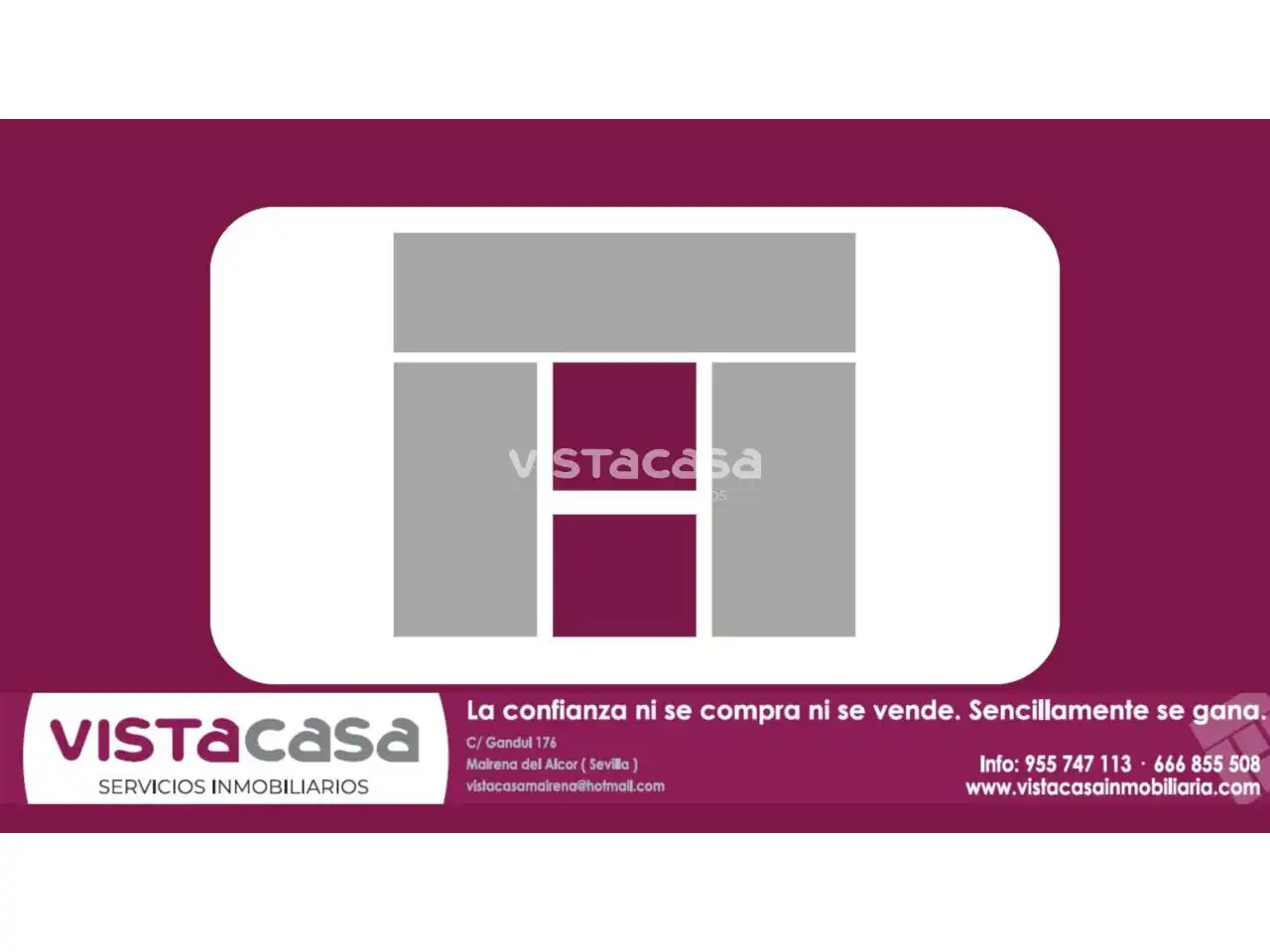 Casa adosada en venta en El Viso del Alcor con Aire acondicionado, Calefacción y Terraza