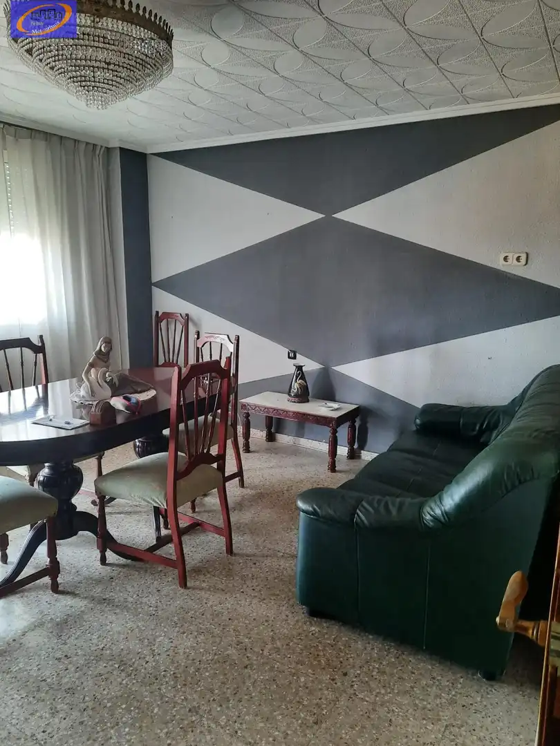 Living room of Flat for rent in Manises  with Furnished and Balcony