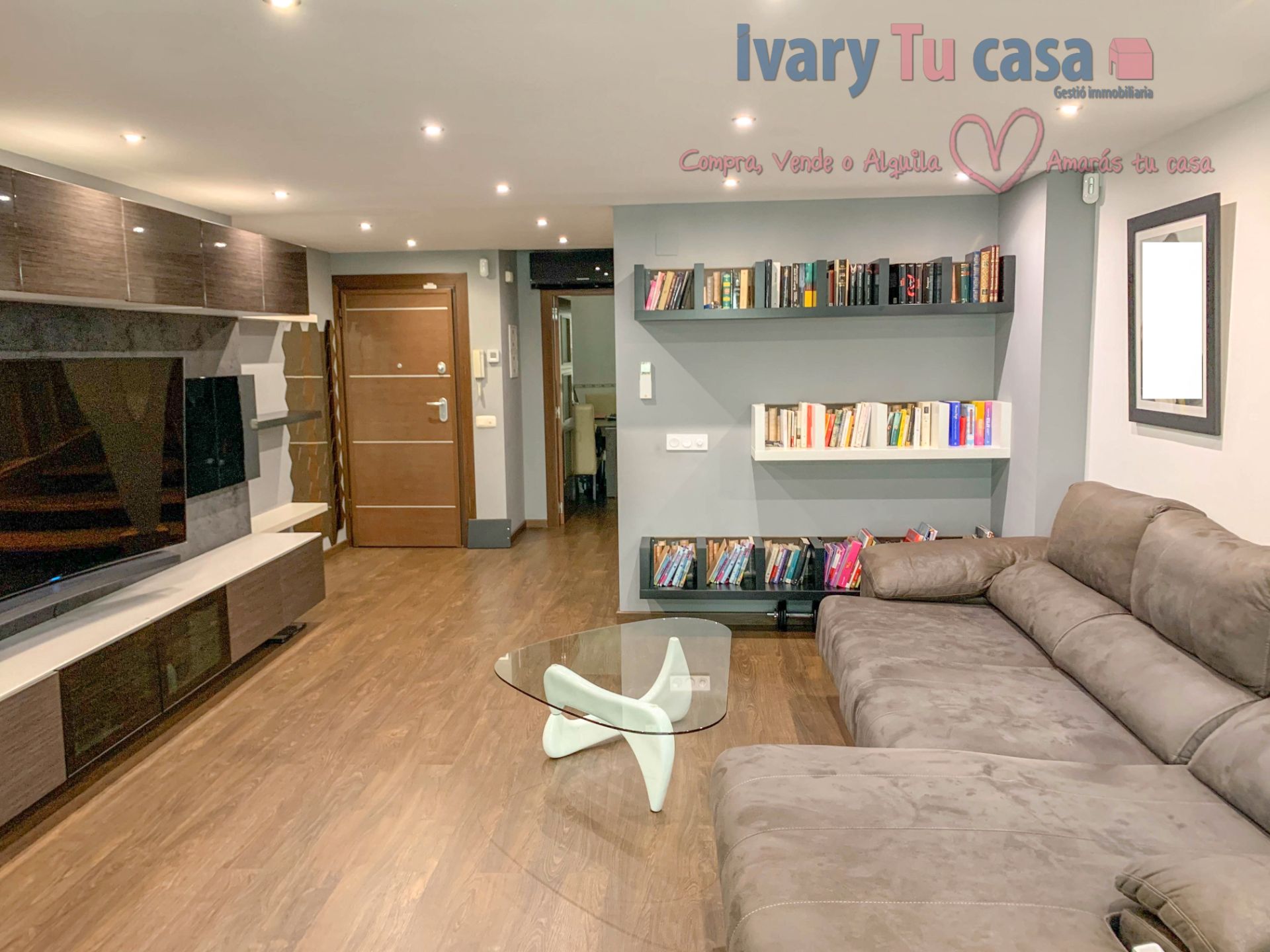 Living room of Duplex for sale in Castellón de la Plana / Castelló de la Plana  with Air Conditioner, Terrace and Storage room