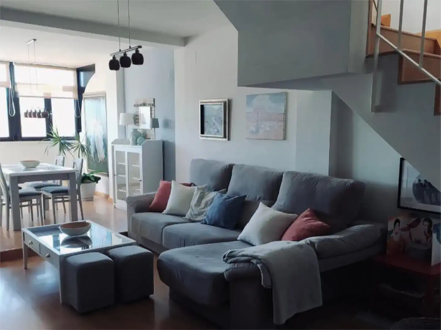 Sala de estar de Ático en venta en Puerto Real con Aire acondicionado y Piscina