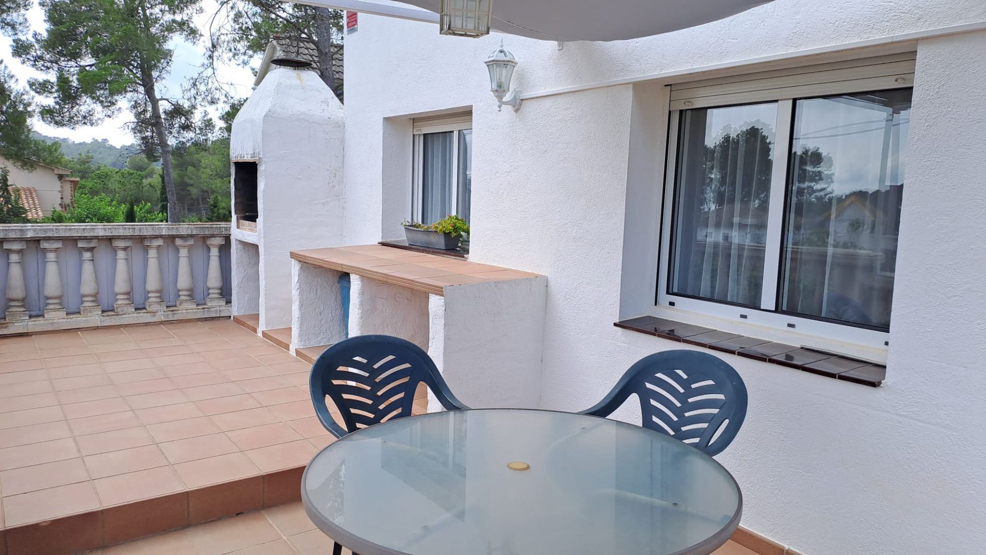 Terrace of House or chalet for sale in Vallirana  with Air Conditioner, Heating and Private garden