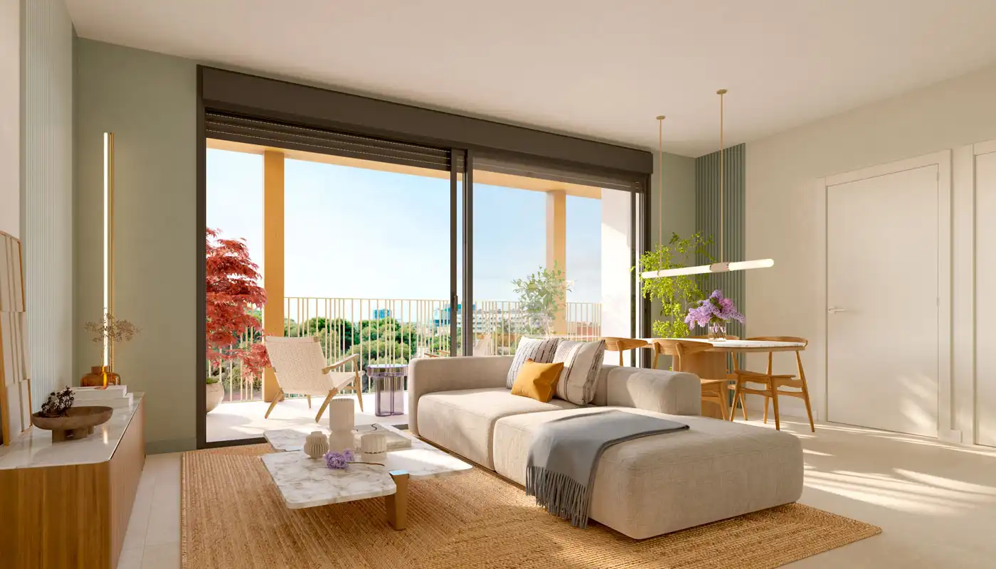 Piso de obra nueva con terraza en venta en Carrer dels Ferrocarrils Catalans 12, imagen 6