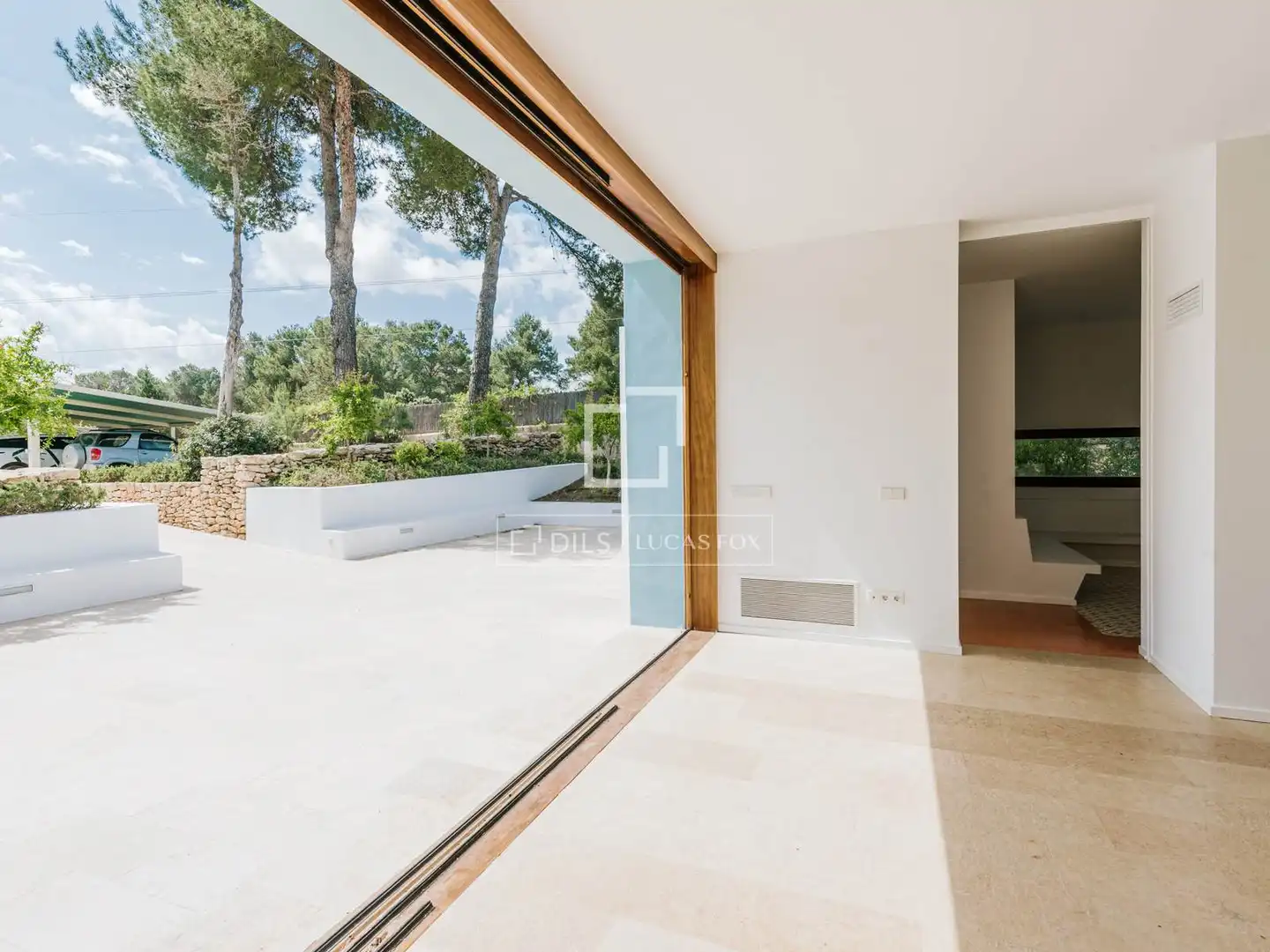 Terraza de Casa o chalet en venta en Santa Eulària des Riu con Aire acondicionado, Calefacción y Jardín privado