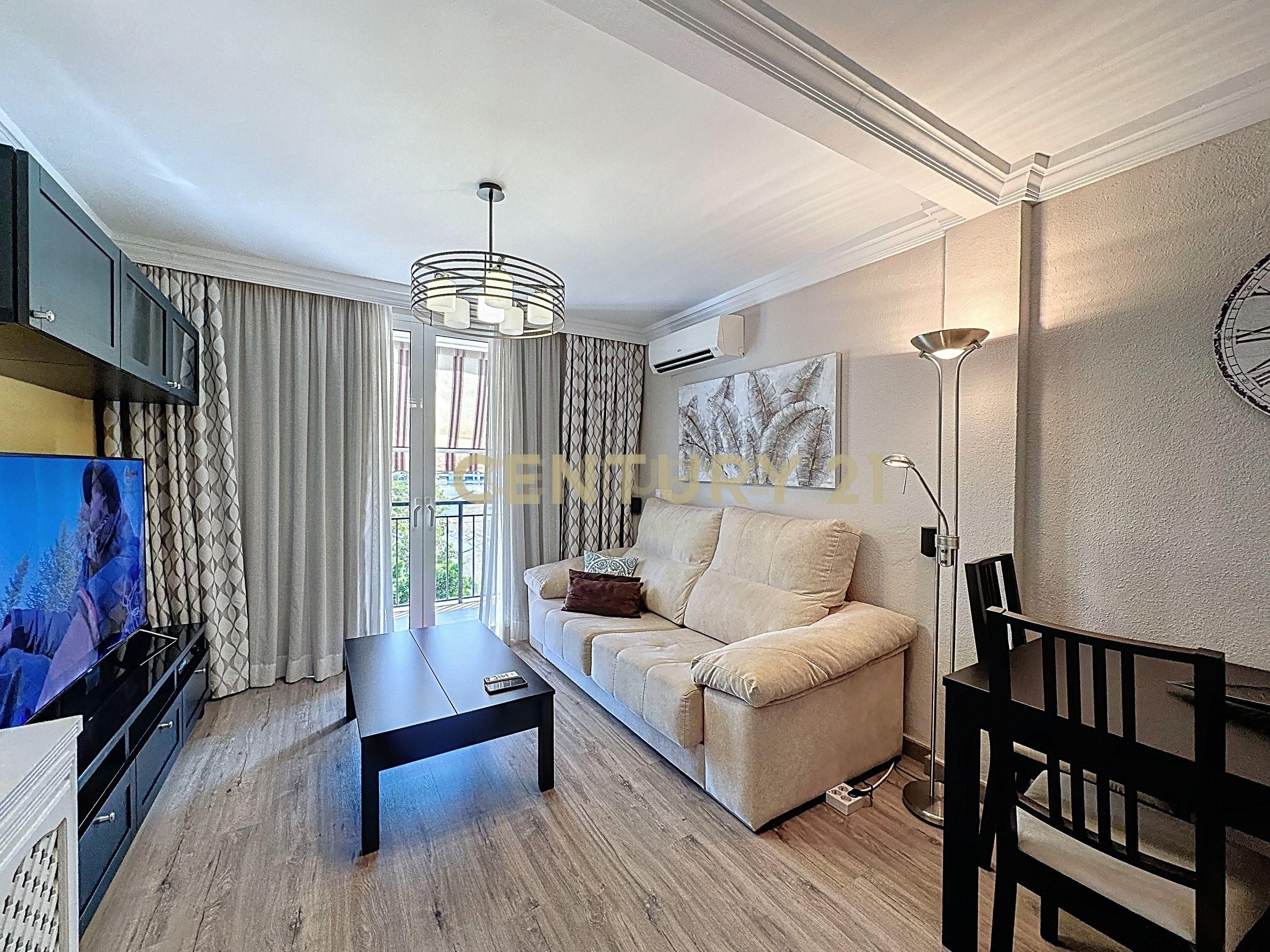 Living room of Flat to rent in Málaga Capital  with Air Conditioner