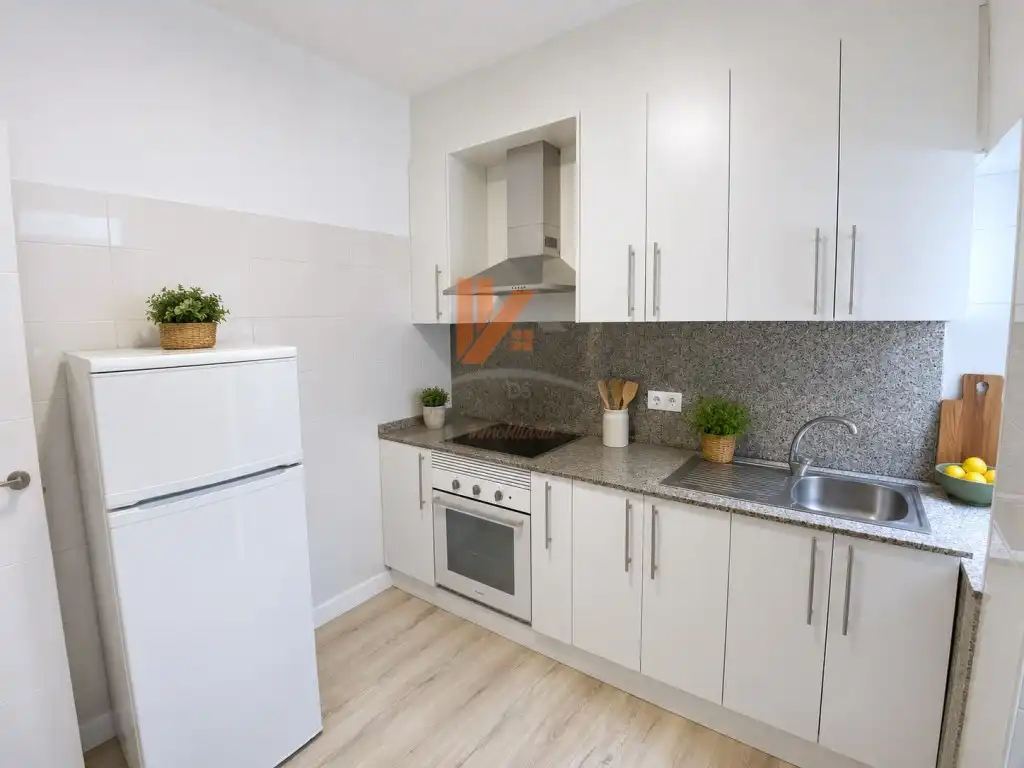 Kitchen of Houses for rent in Santiago de Compostela   with Private garden, Terrace and Furnished