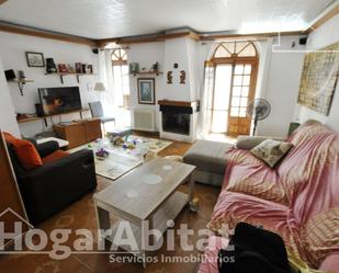 Living room of Attic for sale in El Puig de Santa Maria  with Air Conditioner, Terrace and Balcony